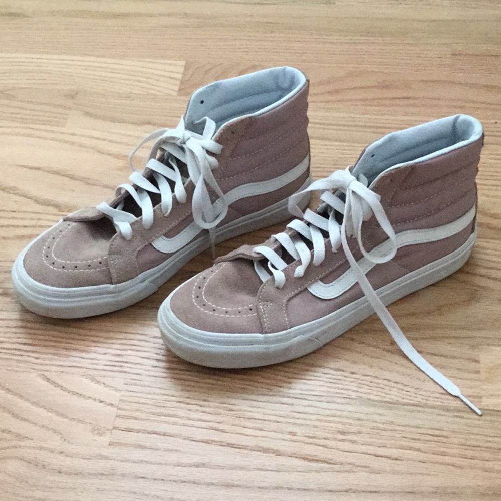 Pink Vans high top